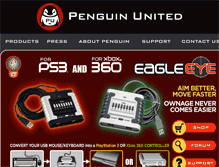 Tablet Screenshot of penguinunited.com